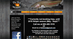 Desktop Screenshot of flyfishoklahoma.com